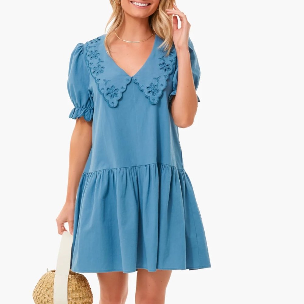 POMANDER PLACE - French Blue Kit Dress